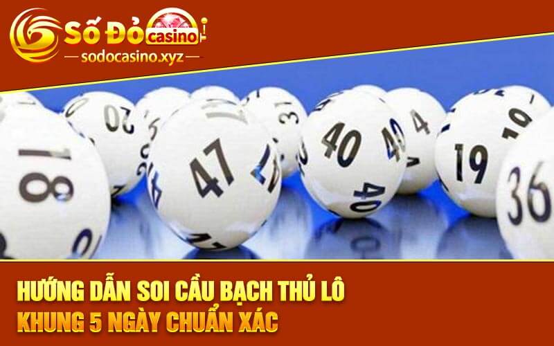 Hướng Dẫn Soi Cầu Bạch Thủ Lô Khung 5 Ngày Chuẩn Xác