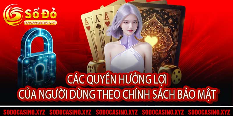 Các Quyền Hưởng Lợi Của Người Dùng Theo Chính Sách Bảo Mật